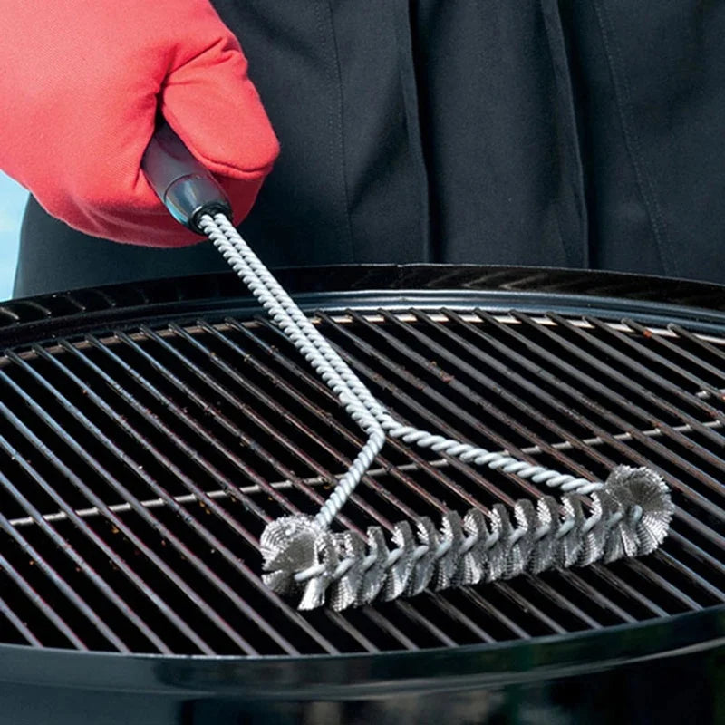 Stainless Steel BBQ Grill Brush – Non-Stick Cleaning Tool BBQ Grill Brush PLUSH