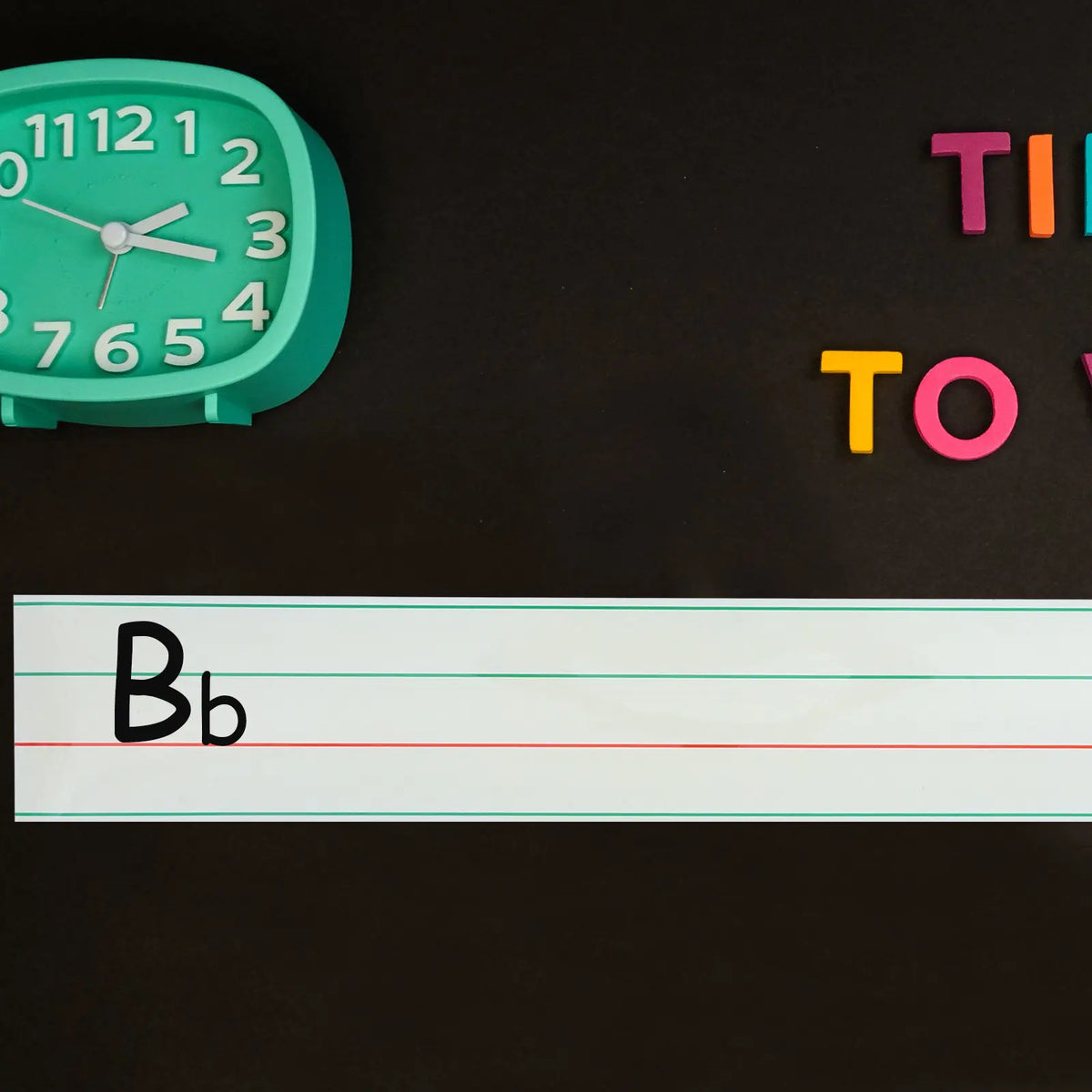 Magnetic Dry Erase Writing Strips – 4-Line 3-Grid Letter Practice Magnetic Writing Strip PLUSH Default Title