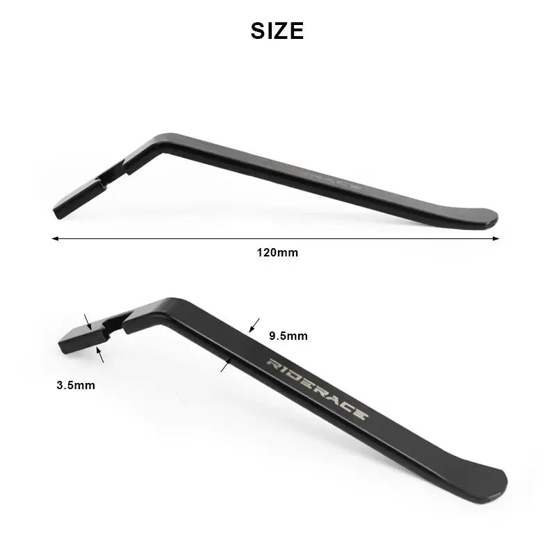 RIDERACE 3-Piece Bike Tire Lever Set – Carbon Steel Tyre Tool Bike Tire Lever PLUSH