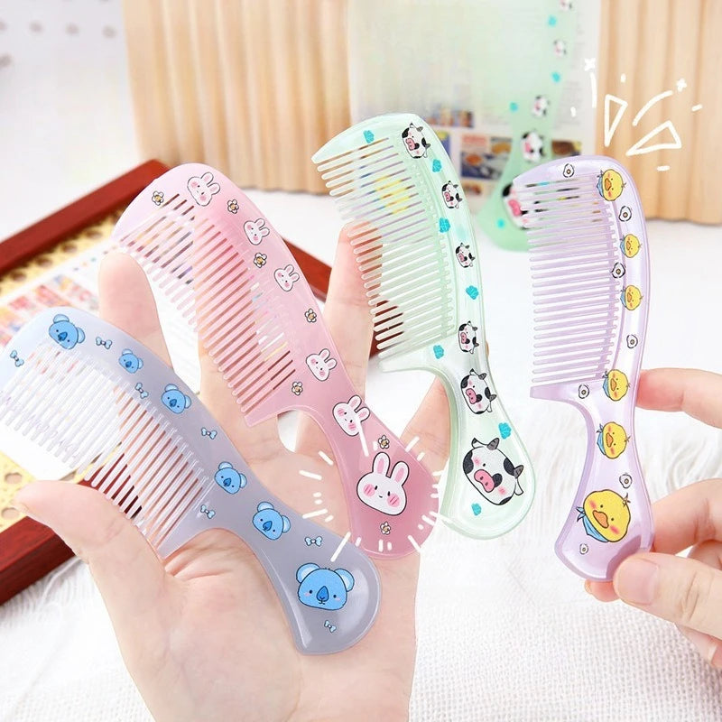 Mini Portable Anti-Static Travel Comb for Women, Girls & Kids Portable Hair Comb PLUSH