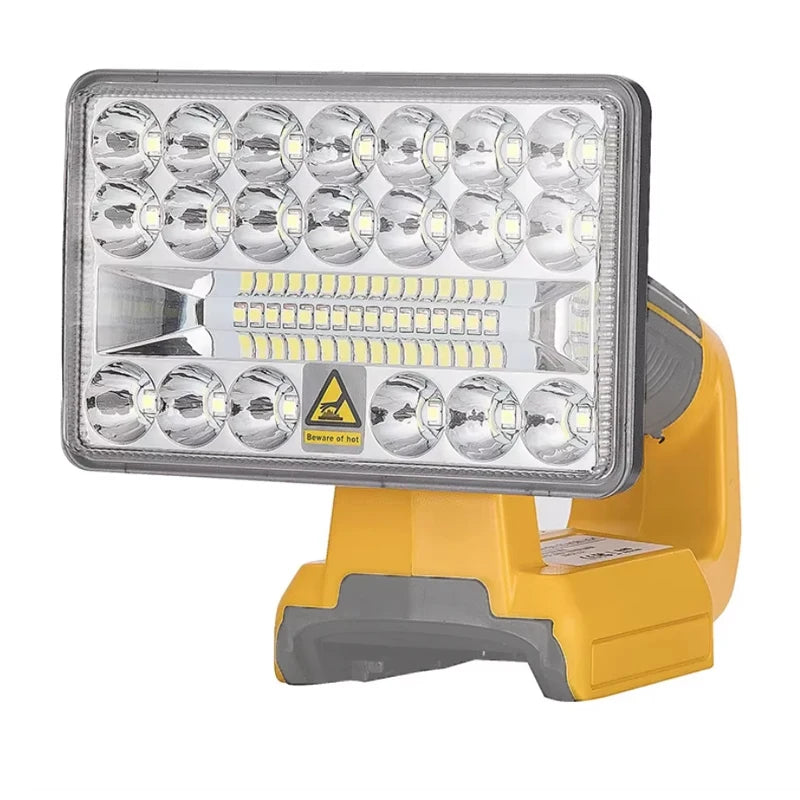ZWINCKY Cordless LED Work Light for Dewalt 18V/20V Battery Cordless Work Light PLUSH 5 inch 2000 lumens 1 China Mainland