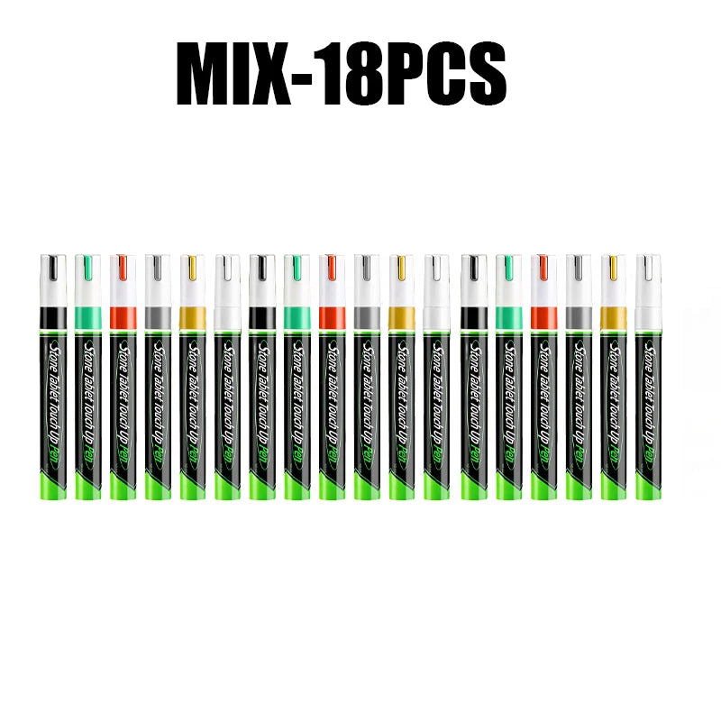 Pet Tombstone Touch-Up Paint Pen – Waterproof Metal Lettering Touch-Up Paint Pen PLUSH MIX 18PCS