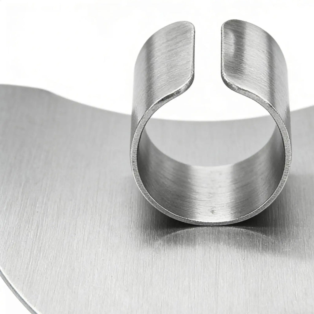 Stainless Steel Finger Guards for Cutting | 2 or 4 Pack Kitchen Finger Guard PLUSH