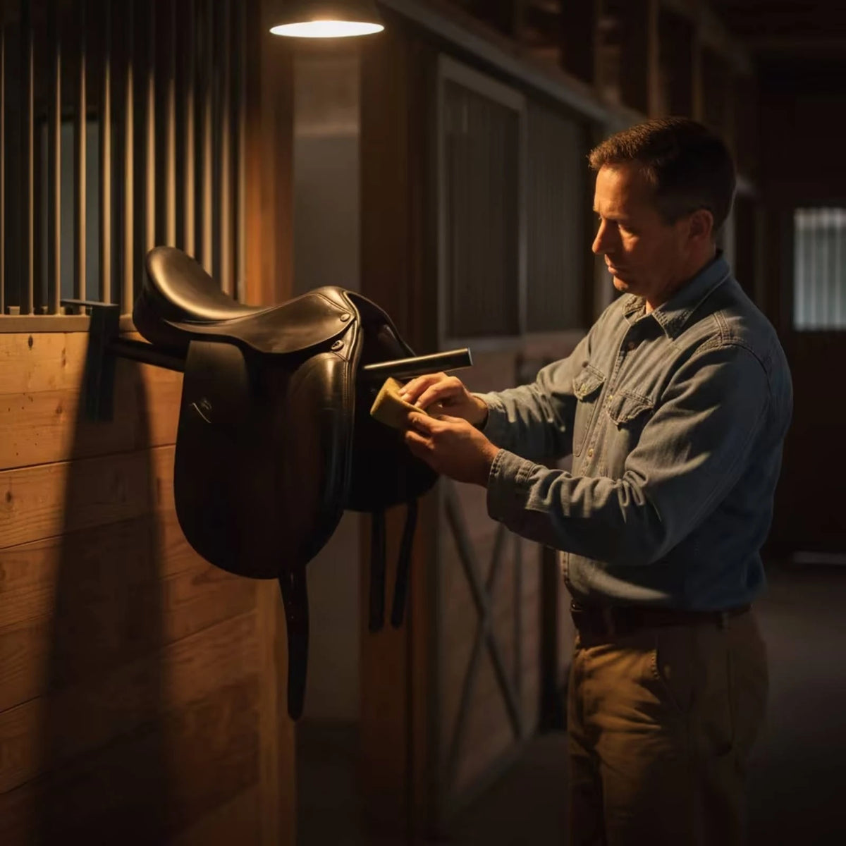 Wall Mounted Saddle Rack – Heavy Duty Tack Room Storage Wall Saddle Rack PLUSH