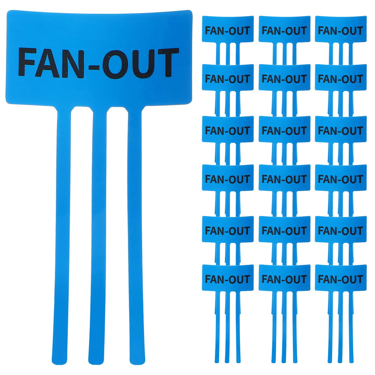 AC Airflow Indicating Stickers 10 Sheets – Self-Adhesive Vent Decals HVAC Vent Stickers PLUSH