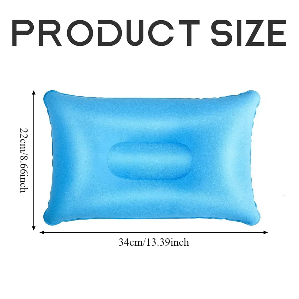 Inflatable Travel Pillow – Portable Neck & Lumbar Cushion Inflatable Travel Pillow PLUSH