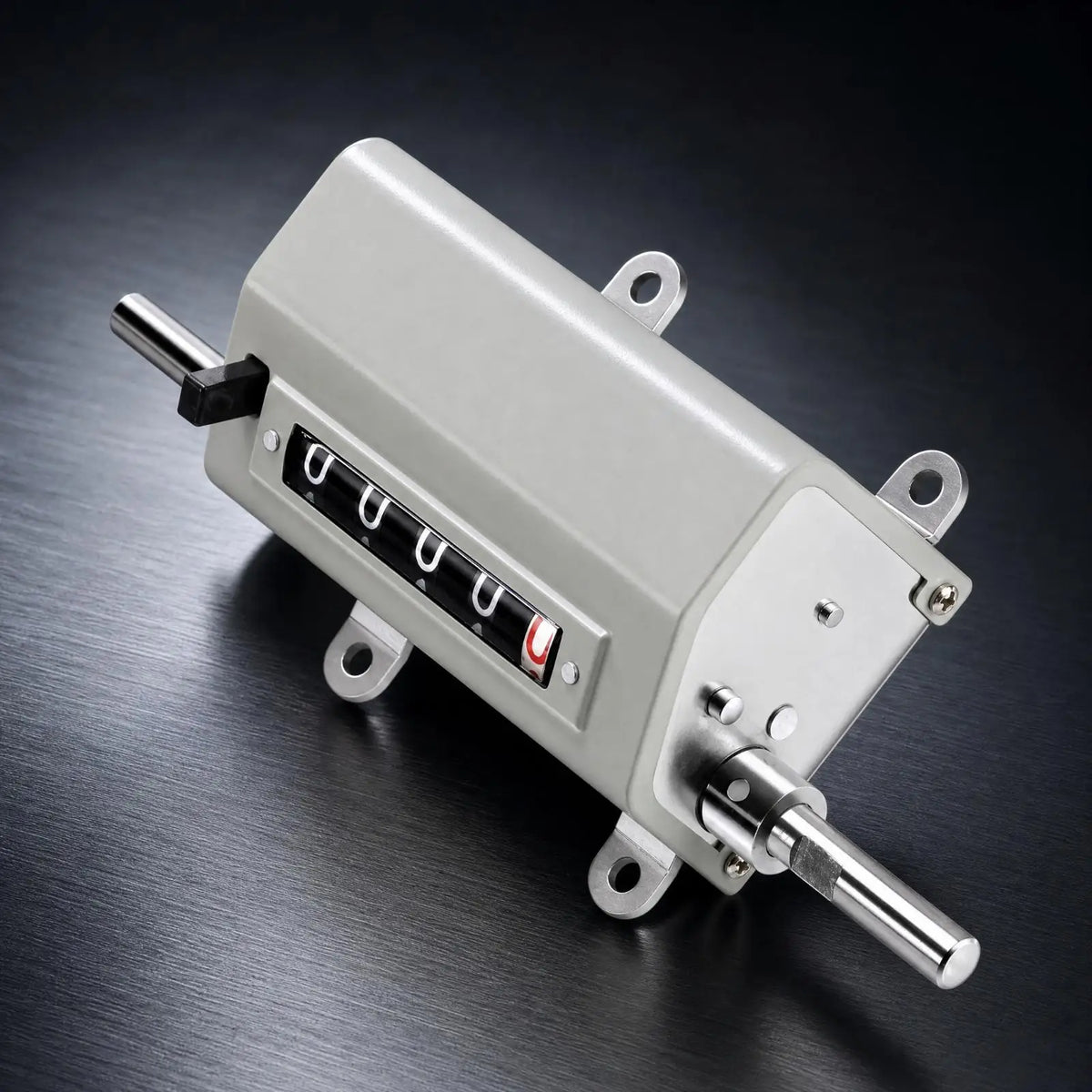Metal Cable Length Meter – Circular Wheel & Manual Reset Cable Length Meter PLUSH