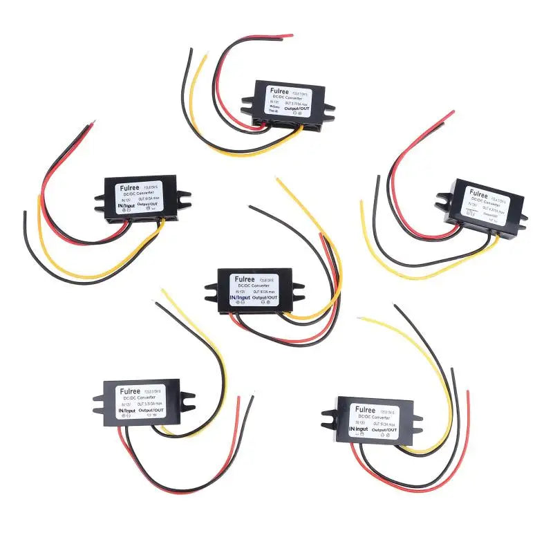 DC 12V Waterproof Voltage Converter – 3.3V to 9V Car Power DC Voltage Converter PLUSH