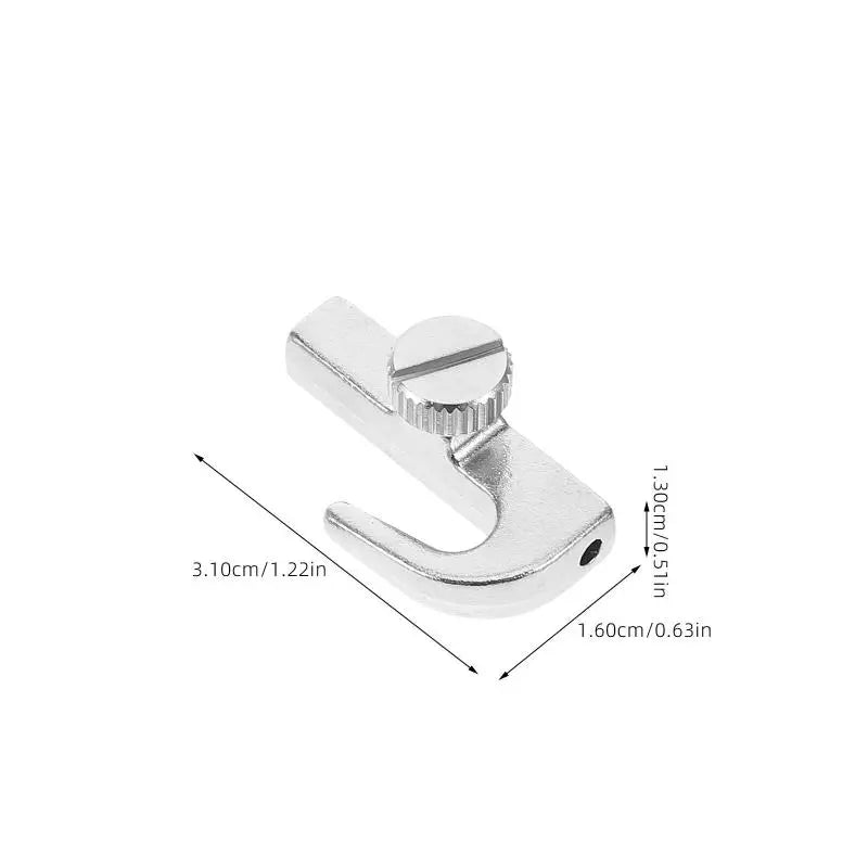 Heavy Duty Zinc Alloy Picture Rail Hooks – Silver Gallery Display Picture Rail Hooks PLUSH 1pcs