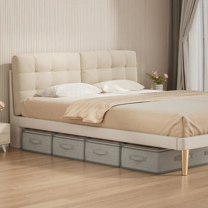 Under Bed Storage Box – Flat Drawer Quilt & Clothes Organizer Under Bed Organizer PLUSH
