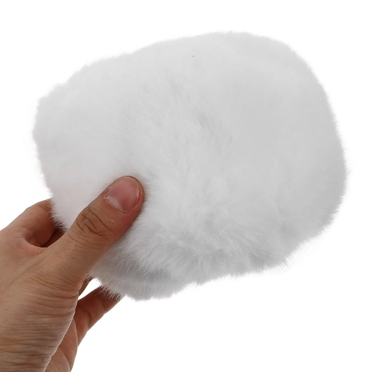 Universal Mic Windshield Cover & Pop Filter White – Foxnovo Mic Windshield Cover PLUSH