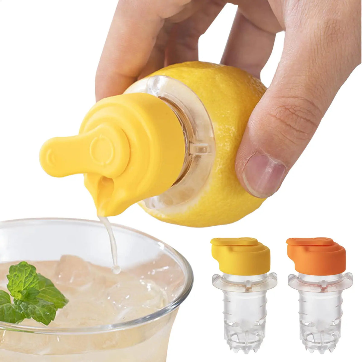 Manual Lemon Squeezer 2-Piece Citrus Juicer Set | Kitchen Tool Citrus Juicer Set PLUSH