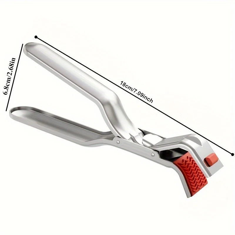 Stainless Steel Kitchen Plate Clamp – Heat-Resistant & Non-Slip Kitchen Plate Clamp PLUSH