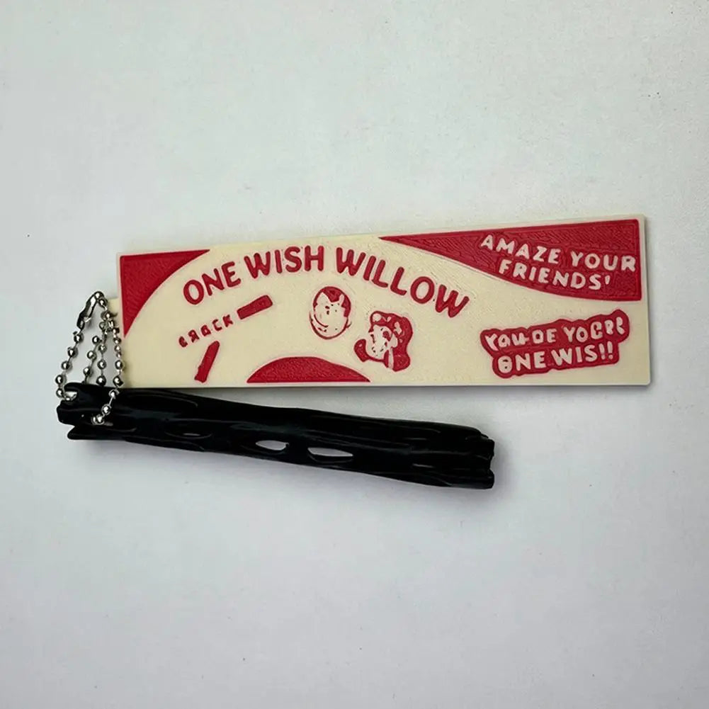 3D Printed Wishing Willow Snap Stick – Lucky Gift Box Favor Novelty Party Favor PLUSH