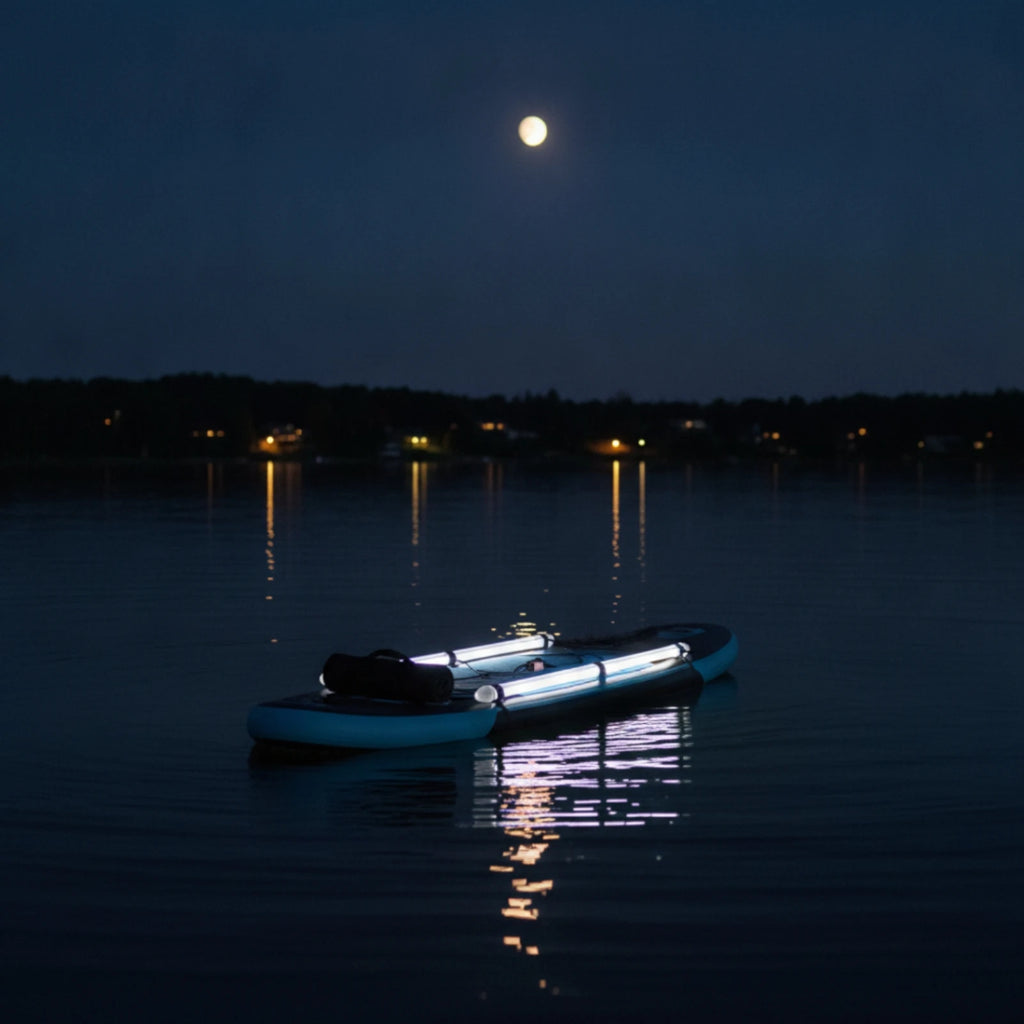 Paddleboard LED Light Kit – Waterproof Night Paddling Strips Paddleboard Light Kit PLUSH