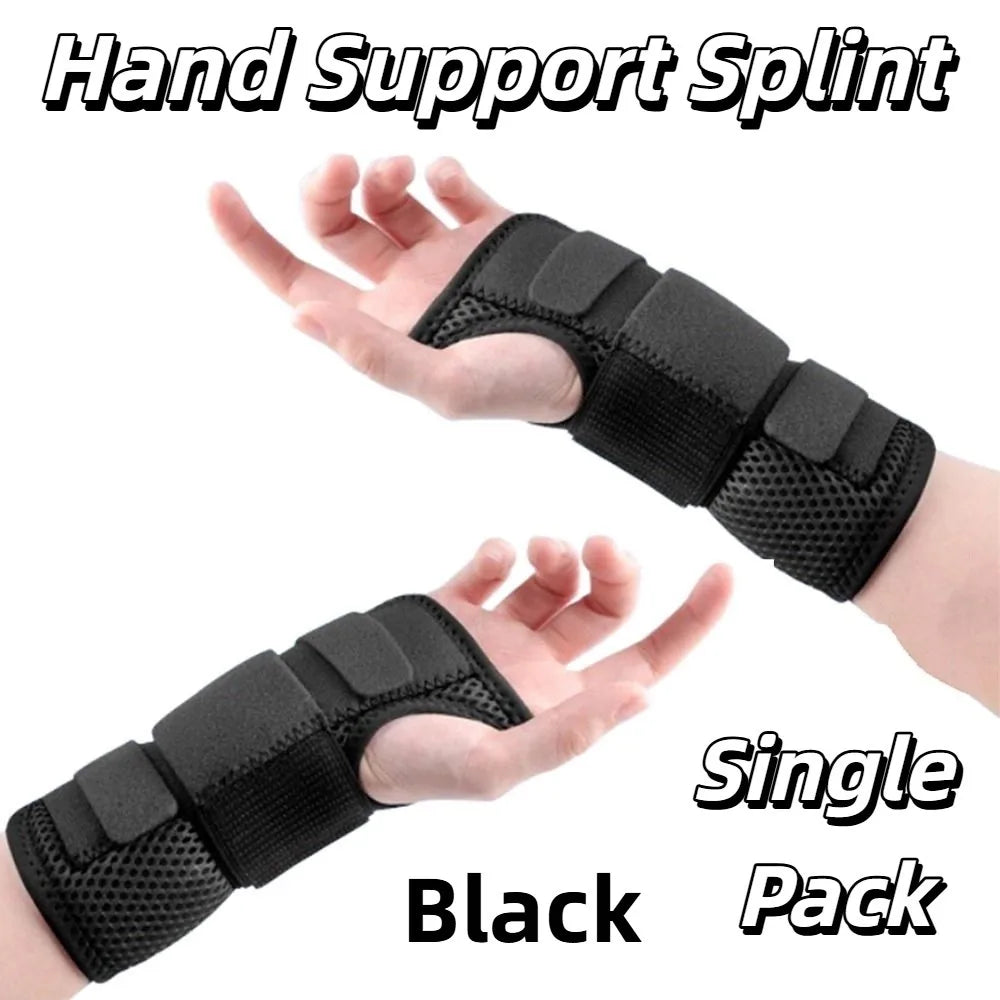 Adjustable Wrist Support Splint – Breathable Removable Brace Wrist Support Brace PLUSH