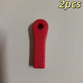 3D Printed Mini Pocket Ratchet Screwdriver 2pcs EDC Set Ratchet Screwdriver Set PLUSH Red