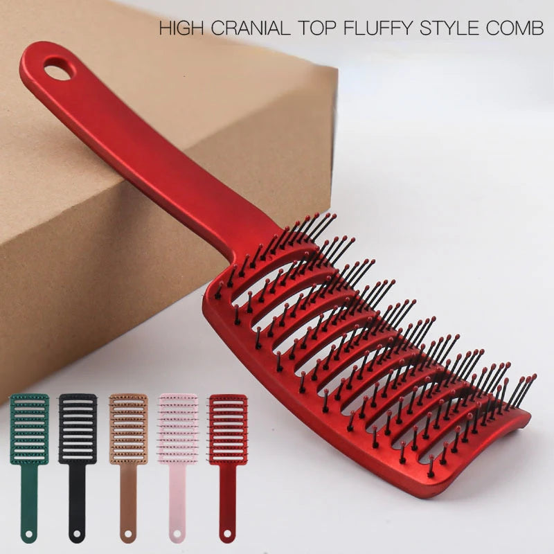 Large Plate Hair Comb – Detangling & Scalp Massage Tool Hair Comb PLUSH