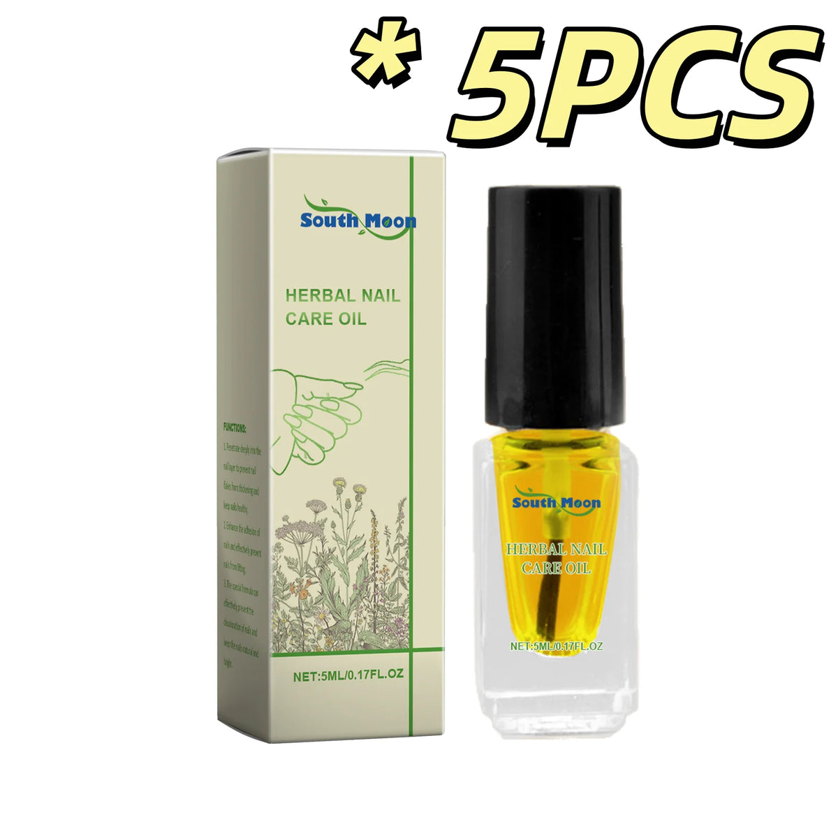 South Moon Herbal Nail Cuticle Oil – Nourishing 5ml Nail Cuticle Oil PLUSH 5ml Boxed X 5PCS