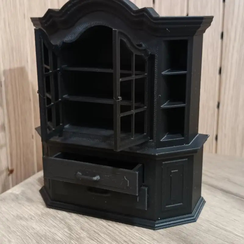 Miniature Plastic Bookcase 1:12 Scale Dollhouse Furniture Dollhouse Furniture PLUSH
