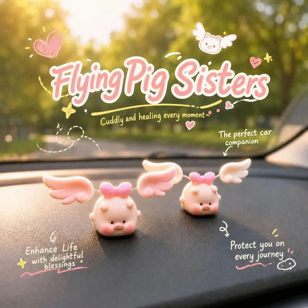Pink Pig Resin Handlebar Ornament – Cute Scooter Decoration Vehicle Handlebar Ornament PLUSH