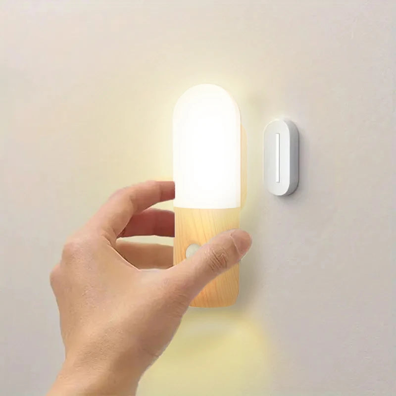 LED Motion Sensor Wall Light – Rechargeable Night Light Motion Sensor Night Light PLUSH