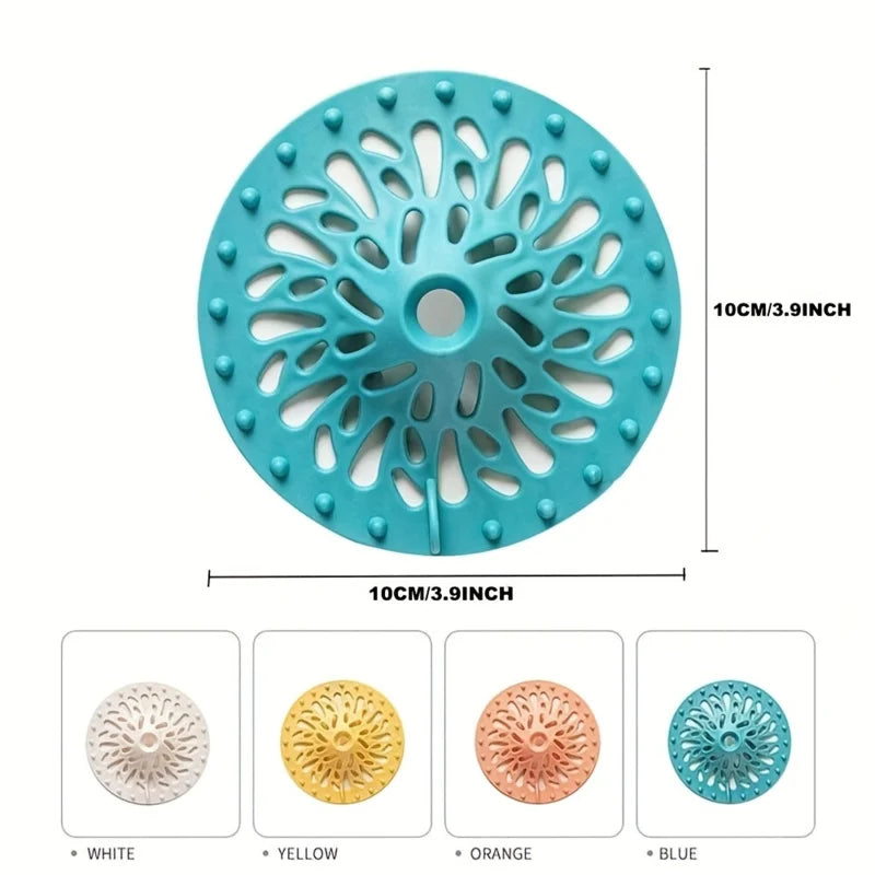 Shower Drain Hair Filter & Sink Strainer – Bathtub Drain Cover Drain Hair Filter PLUSH