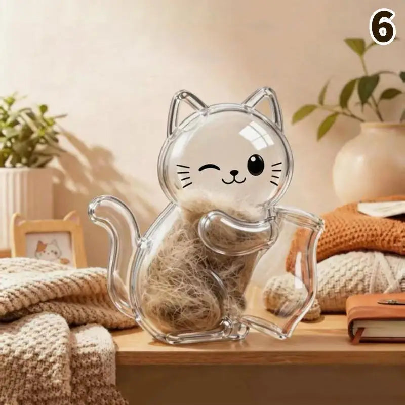 Cat Hair Keepsake Capsule Fridge Magnet – Pet Fur Collector Pet Keepsake Magnet PLUSH 6