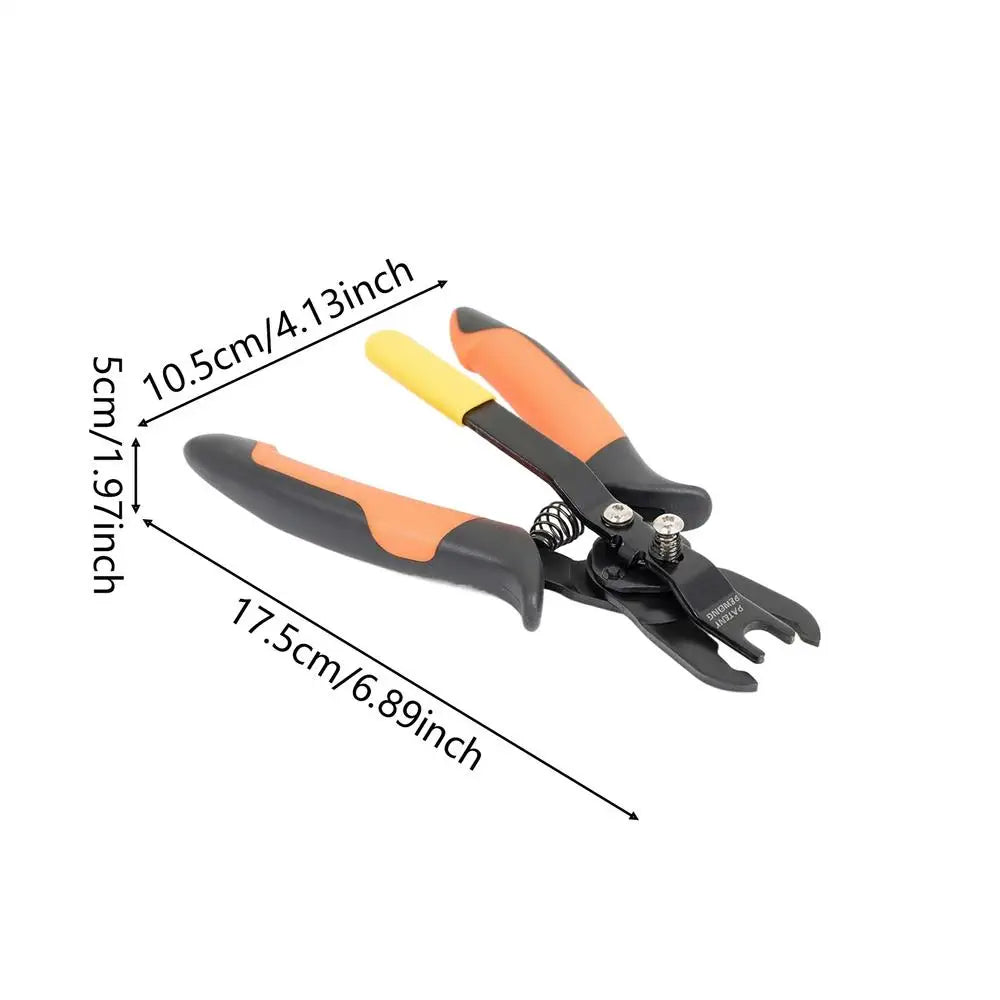 Pneumatic Disconnect Tool – Push-to-Connect Air Hose Pliers Air Line Disconnect Plier PLUSH Black 1PC