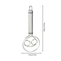 Stainless Steel Dough Whisk for Bread, Pastry & Baking Dough Whisk PLUSH 1PC