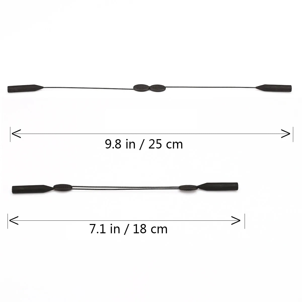 Silicone Sports Eyeglasses Strap – Adjustable Glasses Cord Eyeglasses Strap PLUSH