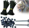 Heavy-Duty Nylon Cable Tie Buckles – Self-Locking Zip Ties Cable Tie Buckles PLUSH 50pcs