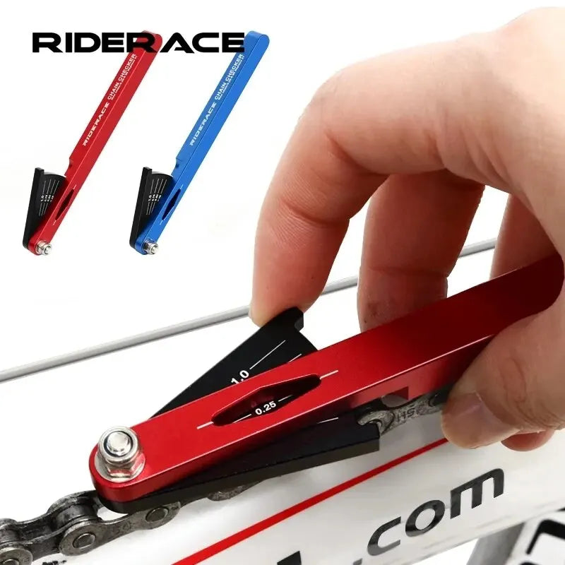 RIDERACE Bike Chain Wear Indicator Gauge Tool – MTB & Road Chain Wear Indicator PLUSH