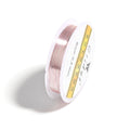 Copper Beading Wire 0.2–1mm DIY Jewelry Making – 1.5–15m Roll Jewelry Beading Wire PLUSH Pink 0.2mm 15m