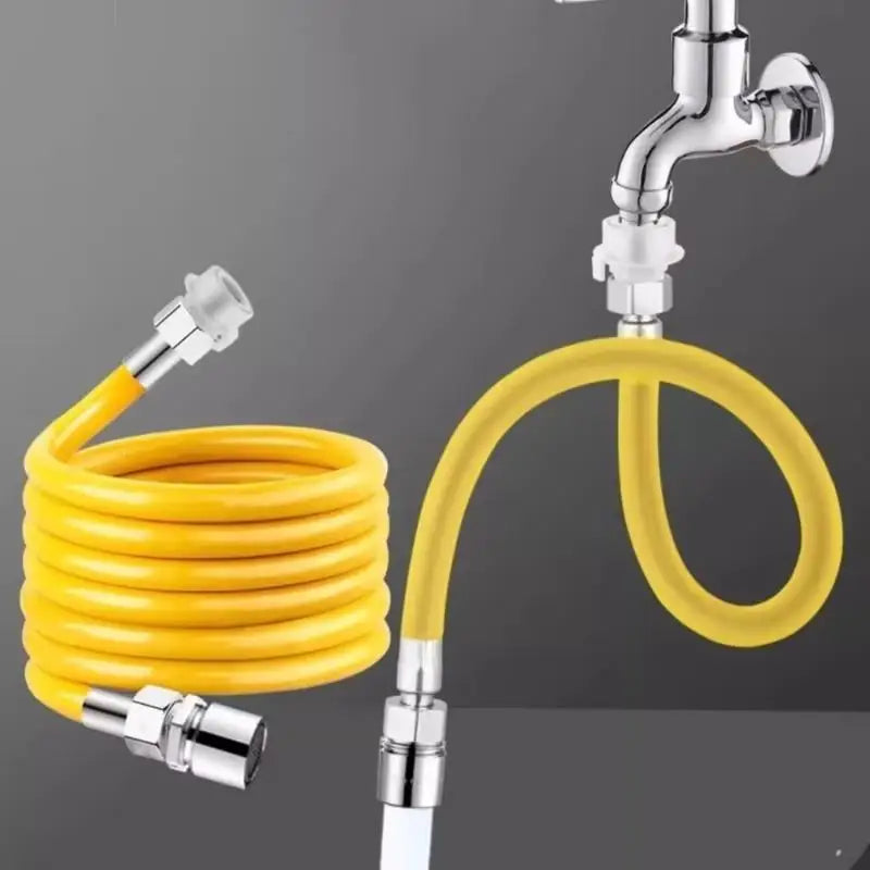 Stainless Steel Faucet Extender Tube – 360° Flexible, 6 Sizes Faucet Extender Tube PLUSH