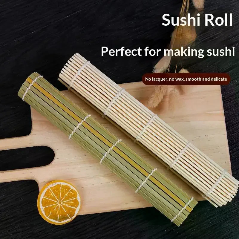 DIY Bamboo Sushi Rolling Mat – Rice Roll Maker Tool Sushi Rolling Mat PLUSH
