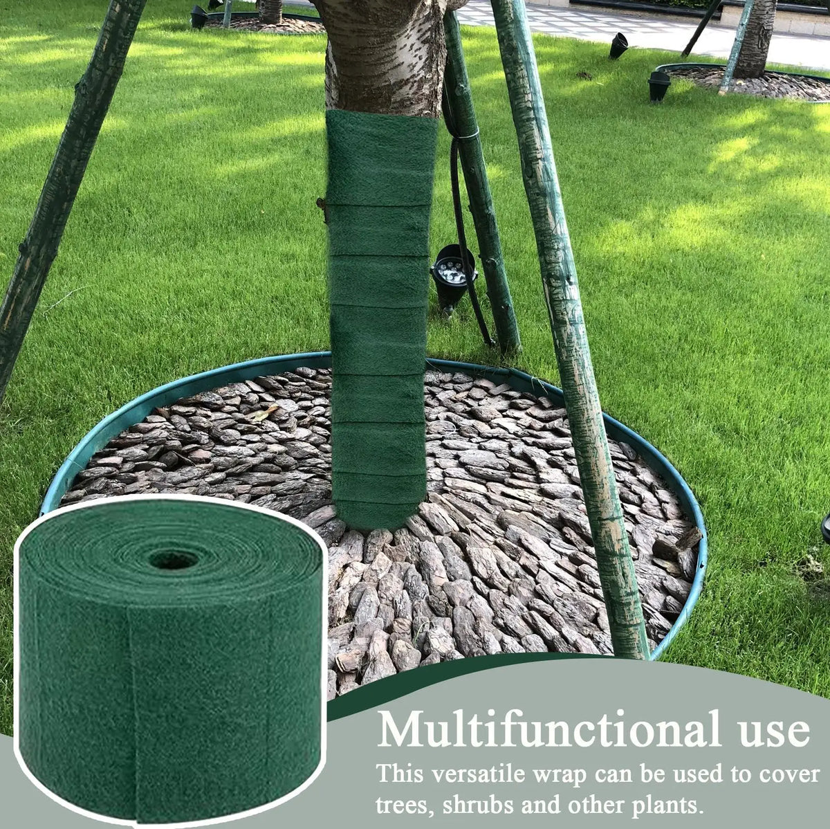 20m Tree Trunk Protection Wrap – Cold-Proof Garden Tape Tree Trunk Wrap PLUSH