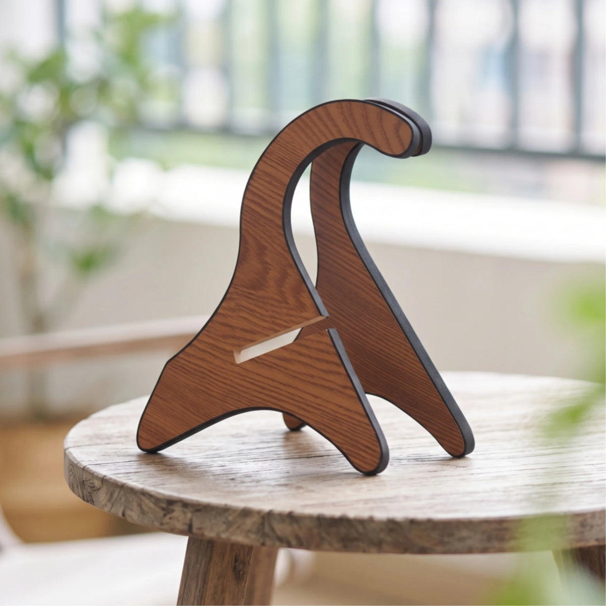 Portable Ukulele Stand – Foldable Wood Guitar Holder Ukulele Stand PLUSH