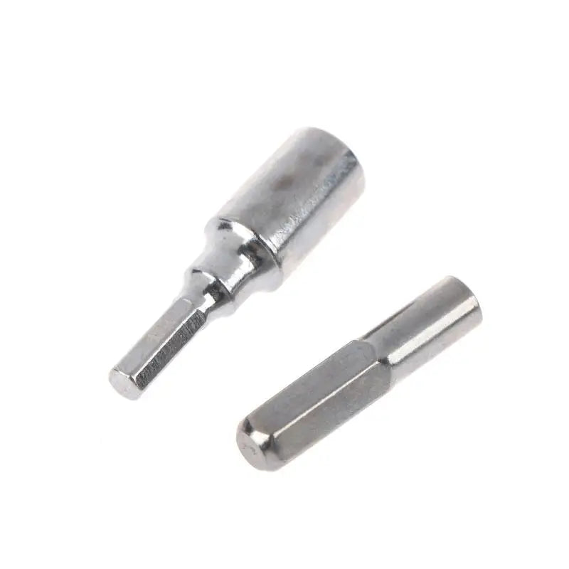 Magnetic 6.35mm to 4mm Hex Bit Adapter for Power Drills Drill Bit Adapter PLUSH