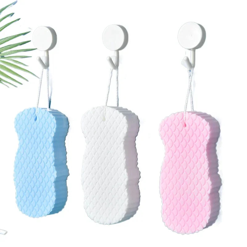 Pink Magic Exfoliating Bath Sponge – Body Scrub for All Ages Exfoliating Bath Sponge PLUSH