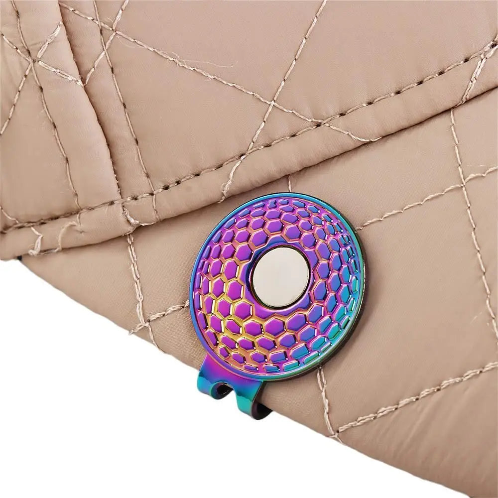 Magnetic Golf Ball Marker & Hat Clip – 20/25mm Metal Cap Clip Golf Ball Marker PLUSH