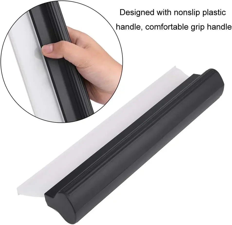 Soft Silicone Squeegee Car Wrap Tool – Window Wiper & Scraper Car Detailing Squeegee PLUSH