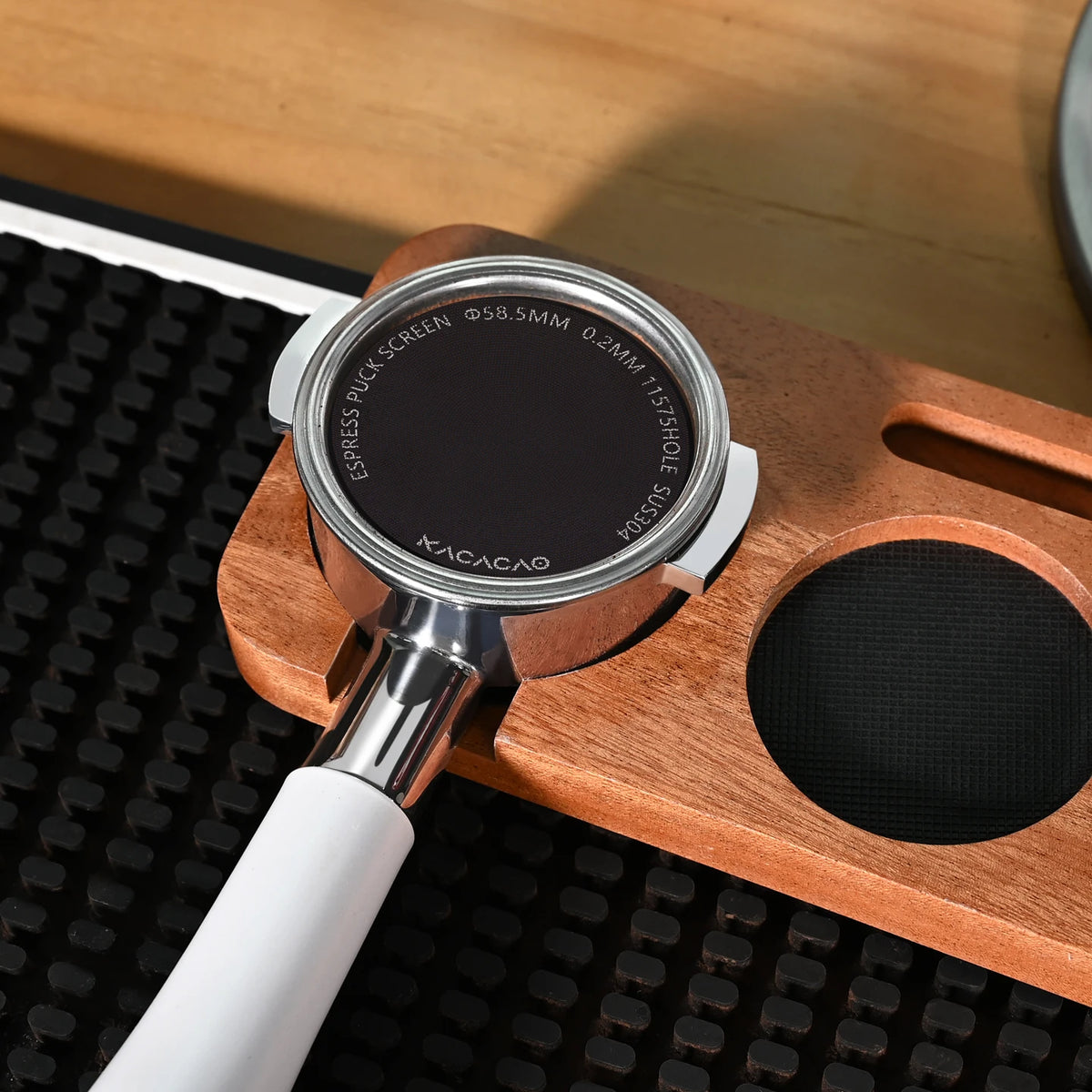KACACAO Magnetic Puck Screen 51/53/58.5mm Reusable Espresso Filter Espresso Coffee Filter PLUSH