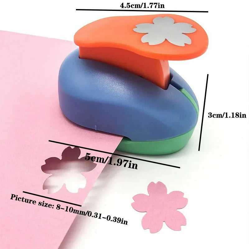 Flower Paper Punch – DIY Scrapbook Embossing Craft Tool Paper Craft Punch PLUSH