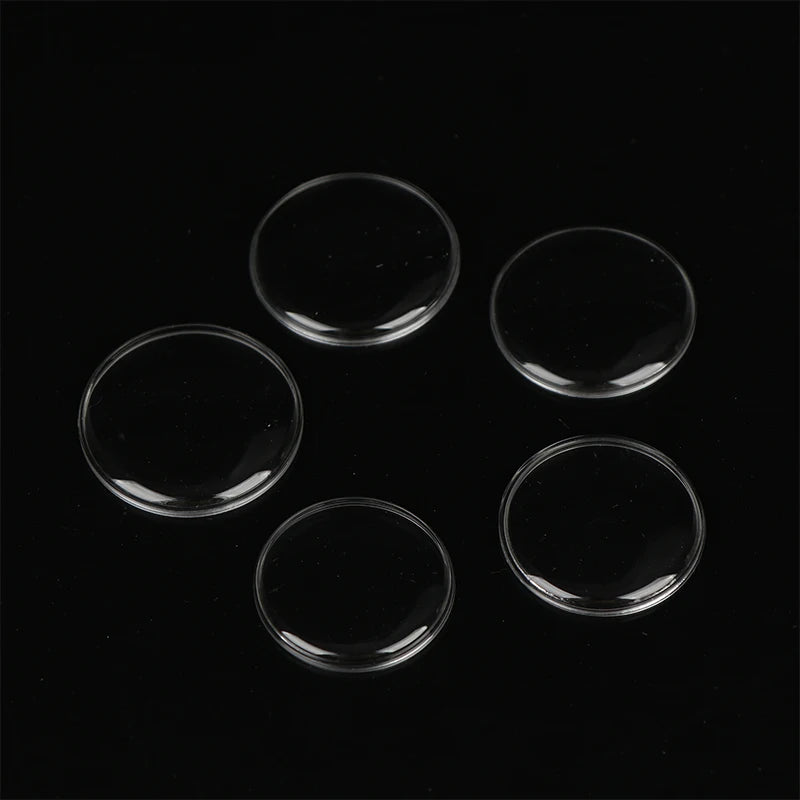 28mm–32.2mm Acrylic Watch Crystal Lens – Mirror Finish Cover Watch Crystal Lens PLUSH