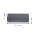 10Pcs Wood Note Clip Holders – Card & Photo Stand for Desk Wood Card Stand PLUSH Black