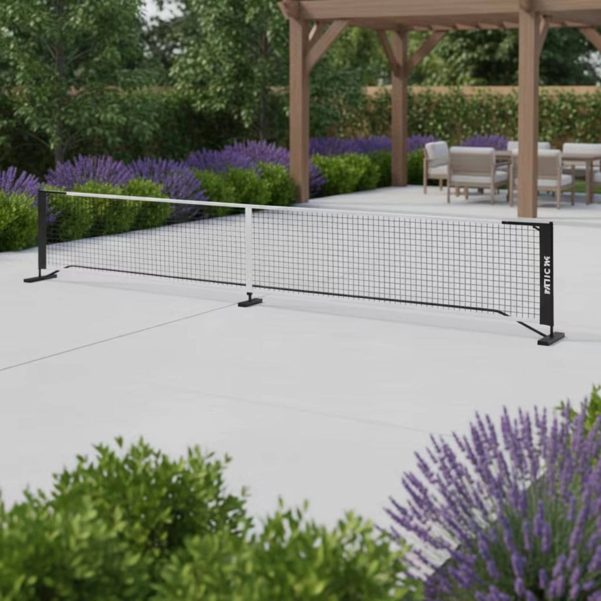 Portable Regulation Pickleball Net with Carrying Bag Pickleball Net Set PLUSH