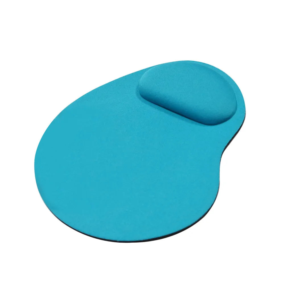Ergonomic Mouse Pad with Silicone Wrist Support | Non-Slip Ergonomic Mouse Pad PLUSH