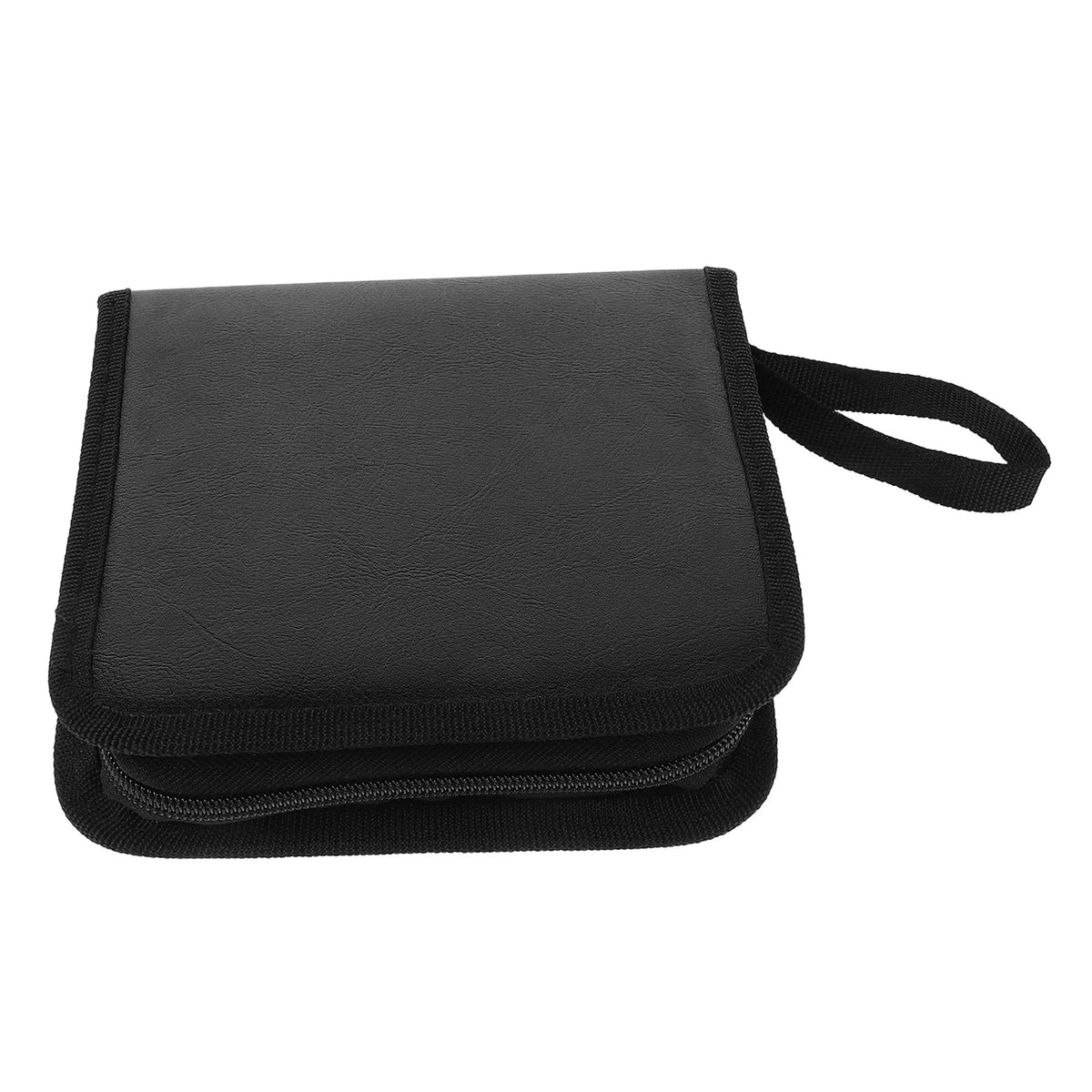 40-Piece PU CD DVD Storage Bag | Portable Disc Organizer Disc Storage Bag PLUSH