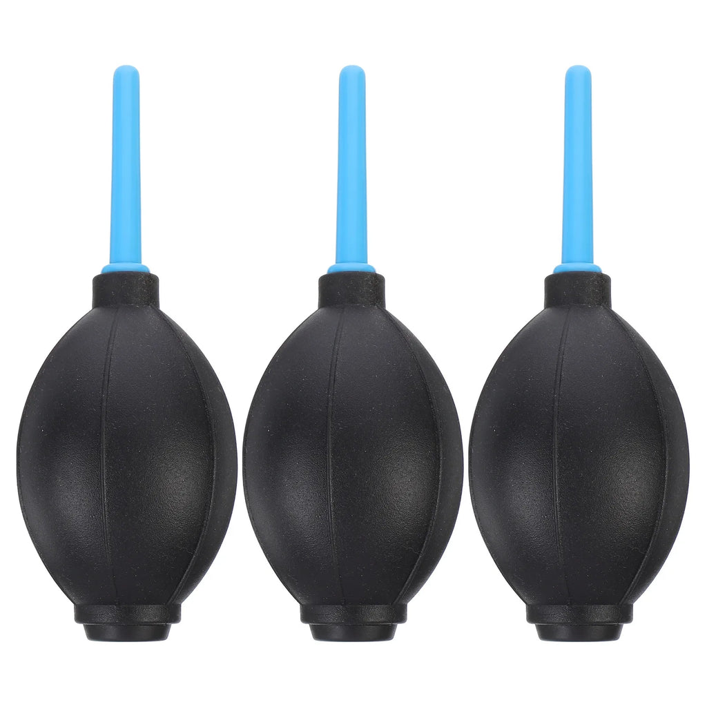 3-Pack Mini Squeeze Ball Air Blower – Camera & Keyboard Duster Air Blower Cleaner PLUSH